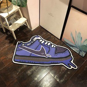 Fashion sneaker trend carpet, blanket